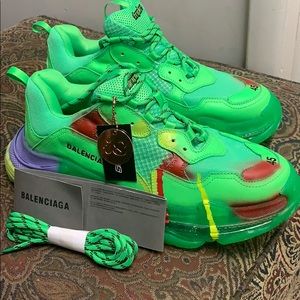 Balenciaga Triple S Green